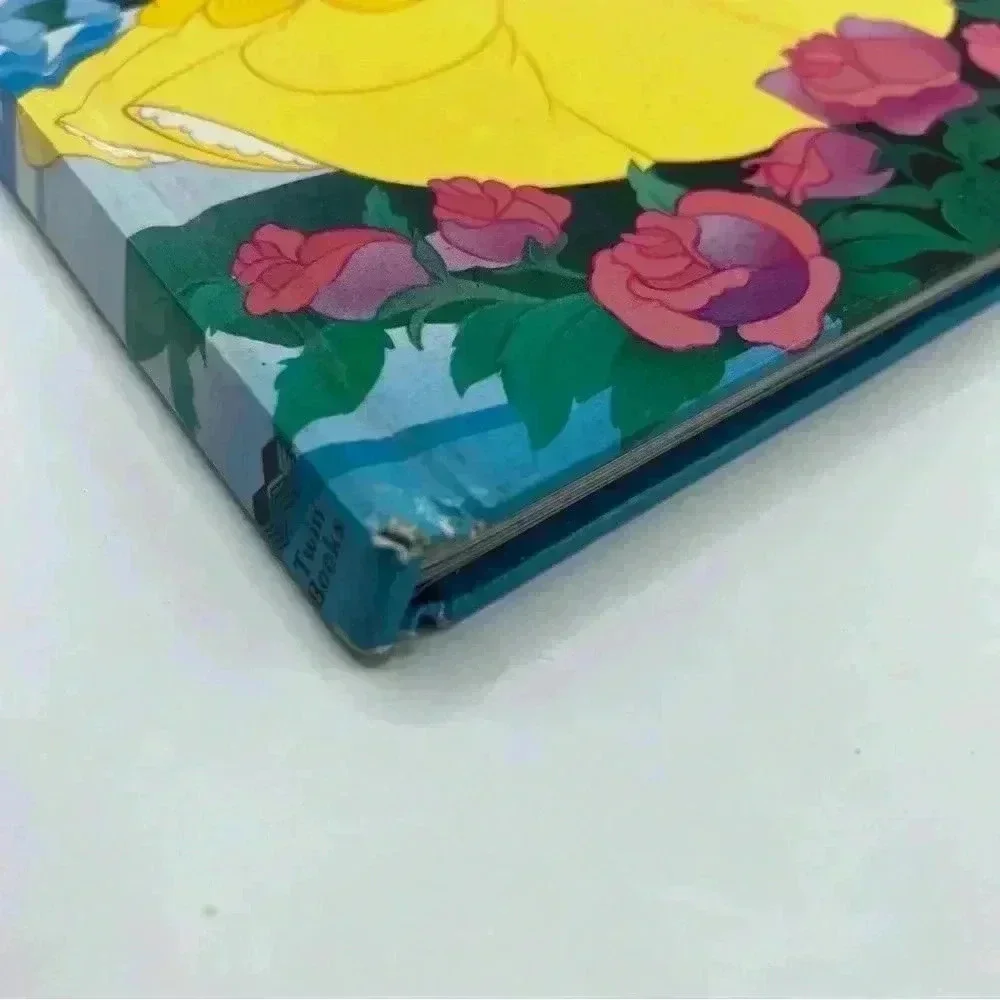 Disney Beauty And The Beast Hardcover Book Princess Storybook Vintage 1991
